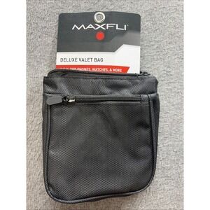 Maxfli Deluxe Valet Bag Easily Attaches to Golf Bag Ideal for Phones Watches NEW